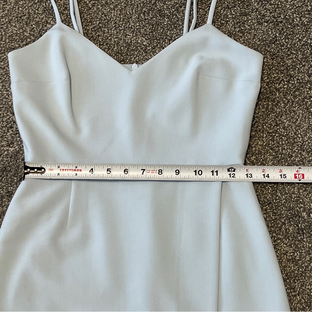 French Connection Light Blue Mini Dress - Picture 5 of 8